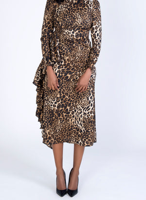 Bling out Leopard Dress