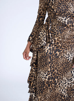 Bling out Leopard Dress