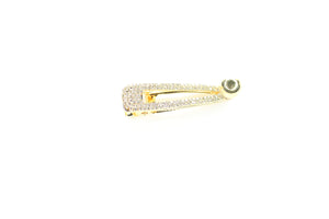 Bling of a ball hair clip