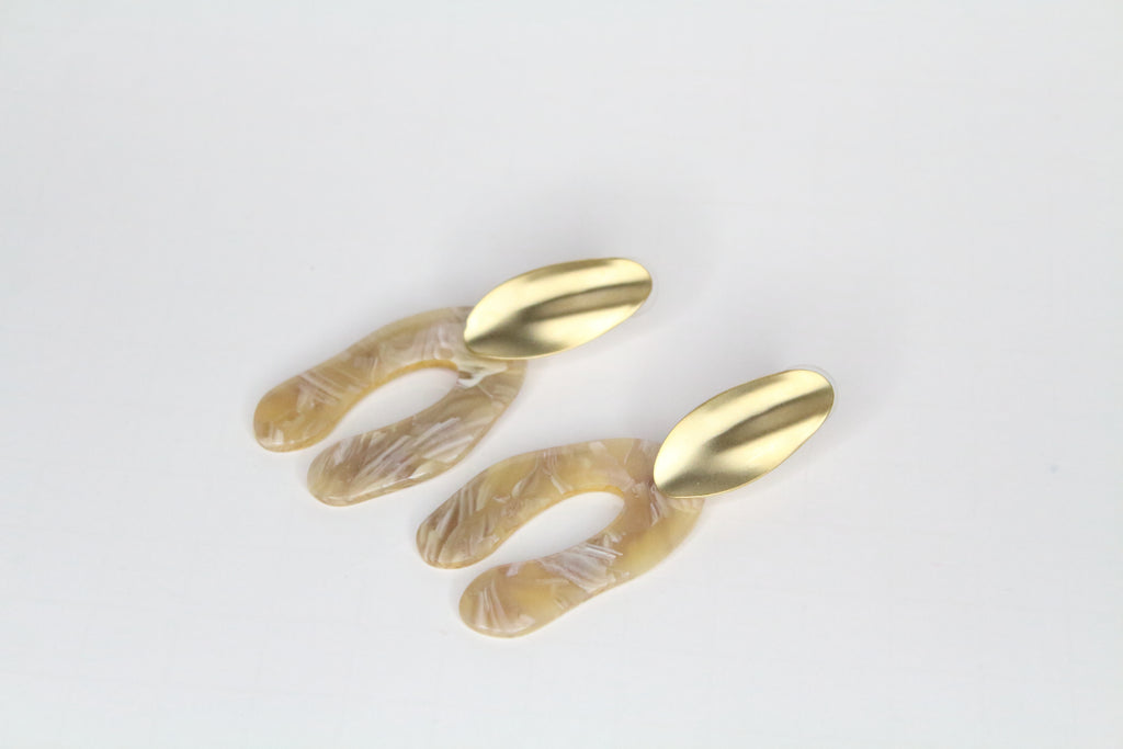 The neutrals have it -earrings