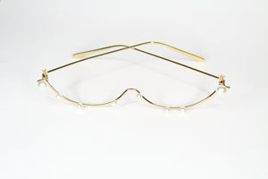 RIMS- gold tone w/ pearls
